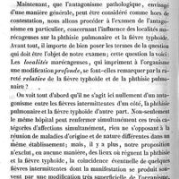 0080 - Page 80 - De l'influence des localités marécageuses sur la fréquence et la marche de la phtisie pulmonaire et de la fièvre typhoïde. Par le Dr Boudin. Chapitre III. De l'antagonisme en particulier