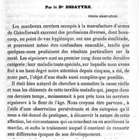 0069 - Page 69 - Études sur les maladies des ouvriers de la manufacture d'armes de Chatellerault. Par le Dr Desayvre