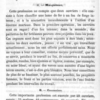 0070 - Page 70 - Études sur les maladies des ouvriers de la manufacture d'armes de Chatellerault. Par le Dr Desayvre. § I. Des ouvriers de l'arme à feu. A- Marqueteurs. B- Canonniers