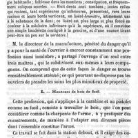 0103 - Page 103 - Études sur les maladies des ouvriers de la manufacture d'armes de Chatellerault. Par le Dr Desayvre. § I. Des ouvriers de l'arme à feu. K- Limeur de garnitures. L- Monteurs de bois de fusil