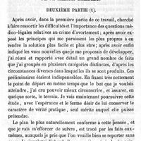 0113 - Page 113 - Médecine légale. Etude médico-légale sur l'avortement. Par M. Ambroise Tardieu. Deuxième partie