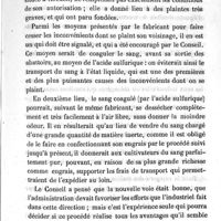 0325 - Page 321 - Hygiène publique. Rapports généraux des travaux du conseil de salubrité pendant les années 1846, 1847 et 1848. Par M. A. Trébuchet. Résidus solides ou liquides des établissements dangereux, insalubres ou incommodes