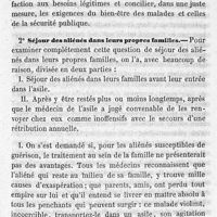 0081 - Page 81 - Hygiène publique. Sur les divers modes de l'assistance publique appliquée aux aliénés. Par le Dr A. Pain. 1- Asiles. 2- Séjour des aliénés dans leurs propres familles