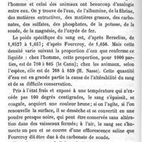 0096 - Page 96 - Hygiène publique. Etude sur le sang considéré au point de vue des applications que l'on peut en faire en hygiène et dans l'industrie. Par M. A. Chevallier et par M. Chevallier fils. I- Propriétés physico-chimiques du sang