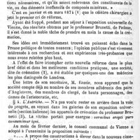 0224 - Page 224 - Variétés. La crémation en France et à l'étranger. Par le Dr P. de Pietra Santa. Chapitre II. Etat de la question. § 3- En Angleterre. § 4- L'Autriche