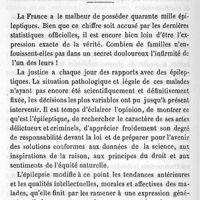 0412 - Page 412 - Société de médecine légale. Des actes commis par les épileptiques. Par M. le Dr Legrand du Saulle