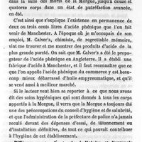 0071 - Page 71 - Hygiène publique. La morgue de Paris, sa description, son service, son système hygiénique. De l'autopsie judiciaire, comparée à l'autopsie pathologique. Par M. Alph. Devergie. Hygiène de la morgue / Différence entre l'autopsie judiciaire et l'autopsie pathologique