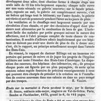 0565 - Page 565 - Bibliographie. 1-A report circular ? N°8. War department Surgeon-General's Office, Washington, 1 may 1875. A report on the Hygiene of the united States army, with descriptions of military posts. 2- The medical Staff of the United States army and its scientific work, an address delivered to the international medical congress at Philadelphia / Etude sur la mortalité à Paris pendant le siège