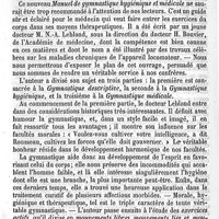 0568 - Page 568 - Bibliographie. Etude sur la mortalité à Paris pendant le siège / Manuel de gymnastique hygiénique et médicale