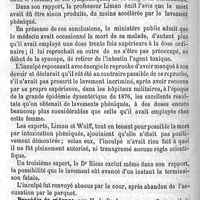 0080 - Page 80 - Revue des travaux français et étrangers. Responsabilité pénale des médecins. Procédés de vidange