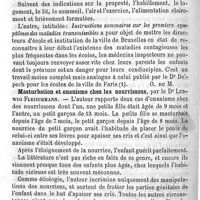 0084 - Page 84 - Revue des travaux français et étrangers. Bureau d'hygiène de Bruxelles. Masturbation et onanisme chez les nourrissons