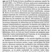 0085 - Page 85 - Revue des travaux français et étrangers. Masturbation et onanisme chez les nourrissons. De la dyschromatopsie dans ses rapports avec les médecine publique. Le daltonisme; ses dangers