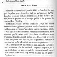 0214 - Page 214 - Accès de somnambulisme spontané et provoqué. Par le Dr A. Motet