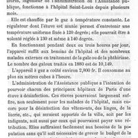 0525 - Page 525 - Note sur l'étuve à désinfecter de l'hôpital Saint-Louis. Par M. le Dr E. Vidal