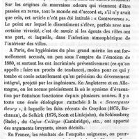0021 - Page 21 - Les controverses récentes au sujet de l'assainissement des villes. Par le Dr Jules Arnould I. Origine générale des odeurs urbaines. II. Quelle est la part des égouts dans les odeurs urbaines ?