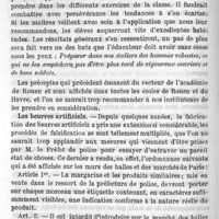 0090 - Page 90 - Revue des travaux français et étrangers. Hygiène scolaire. Les beurres artificiels