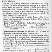 0412 - Page 412 - Chronique. Inspection des viandes de porcs salés de provenance étrangères. Réglementation concernant les puisards