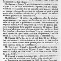 0147 - Page 147 - Société de médecine légale de France. Séance du 11 juin 1883. Présidence de M. P. Brouardel. De l'influence exercée sur l'état mental par l'approche de la mort.  Des causes d'erreur dans les expertises relatives aux attentats à la pudeur