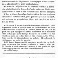 0171 - Page 171 - Société de médecine publique et d'hygiène professionnelle. Séance du 25 juin 1890. Présidence e M. le Dr Lagneau. Les dépôts de gadoue au point de vue de l'hygiène rurale. Par M. Drouineau. Variétés. La revaccination à Paris et en Belgique. Par le Dr O. du Mesnil