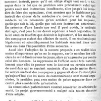 0450 - Page 452 - Revue des intérêts professionnels. Par M. le Dr G. Alphandery. La suppression des officiers de santé. De la responsabilité du médecin dans le cas d'une opération pratiquée sans l'autorisation préalable du malade