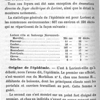 0410 - Page 410 - Le choléra de 1892 en Bretagne. Par MM. L. Thoinot et Pompidor. Origine de l'épidémie