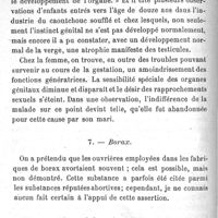 0018 - Page 18 - Mémoires originaux. Les intoxications causes d'avortement. Par M. le professeur P. Brouardel. A. Poisons métalliques.  6. Sulfure de carbone. 7. Borax. 8. iodure de potassium