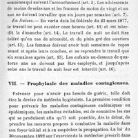 0091 - Page 91 - Hygiène et pouvoirs publics. Par le Dr Paul Reille. VI. Hygiène industrielle. VII. Prophylaxie des maladies contagieuses
