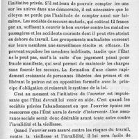 0523 - Page 523 - L'assurance-accidents et le chômage abusif. D'après le Dr Henri Sécrétan. IX. Assurance contre les accidents du travail et assurance contre la maladie. X. Conclusions