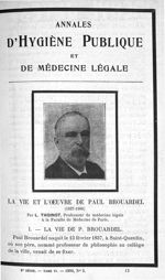 Paul Brouardel - Annales d'hygiène publique et de médecine légale