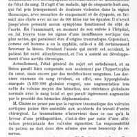 0079 - Page 79 - Revue des journaux.  La limitation du droit des médecins dans la rédaction des certificats médicaux.  Rupture des valvules de l'aorte par suite d'un traumatisme