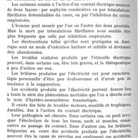 0380 - Page 380 - Revue des livres.  L'hygiène du casernement français. Des accidents causés par l'emploi industriel de l'électricité et des moyens à employer pour y remédier.  Les services d'hygiène de la ville de Paris en 1908