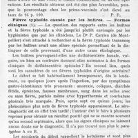 0093 - Page 95 - Revue des journaux.  L'institut vaccinogène du Tonkin.  Fièvre typhoïde causée par les huitres. Formes cliniques
