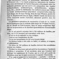 0125 - Page 125 - Revue des journaux.  La vaccination contre la dysenterie bacillaire