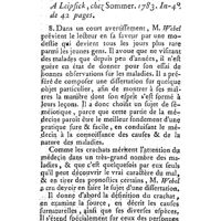 0124 - Page 124 - Bibliographie, ou livres annoncés. Médecine. Dissertatio medica de sputis ; auct. Chr. G. F. Webel,