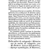 0320 - Page 296 - Nouvelles littéraires. Matière médicale. Traité de matière médicale. Par Guill. Cullen. Mémoire sur la racine de Calaguala. Par M. Domin Louis Gelmetti