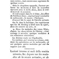 0464 - Page 439 - Nouvelles littéraires. Médecine. Oeuvres médicinales de Greding. Leçons sur les maladies de la vessie urinaire et de ses appartenances. Par Michel Troya