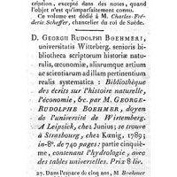 0510 - Page 485 - Nouvelles littéraires. Botanique. Caroli a Linne equit aur de Stella polari archiatri regii etc. Histoire littéraire. Bibliothèque des écrits sur l'histoire naturelle, l'économie. Par M. George-Rudolphe Boehmer