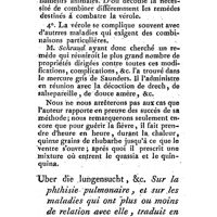 0324 - Page 324 - Nouvelles littéraires. Médecine. De la complication de la vérole avec le scorbut, et de son traitement. Par Franc Schraud. Sur la phthisie pulmonaire, et sur les maladies qui ont plus ou moins de relation avec elle. Par J C F Leune