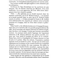 0111 - Page 111 - Revue des journaux de médecine. Journaux anglais. The journal of mental science. Année 1894.  VII. La folie de la période climatérique.  VIII. Des affections de la faculté musicale dans les maladies cérébrales