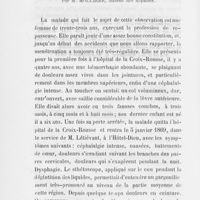 0073 - Page 74 - Revue des journaux. Cas d'anosmie syphilitique par M. Mollière (Lyon Médical)