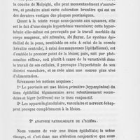 0098 - Page 97 - De la dartre par M. Charpy. De la dartre au point de vue de l'anatomie pathologique (1er article). Anatomie pathologique du psoriasis / Anatomie pathologique de l'eczéma (La fin au prochain numéro)