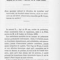 0438 - Page 435 - Étude critique sur l'induration secondaire par M. Le docteur A. Doyon. Hôpital de la pitié. — Service de M. Léon Labbé