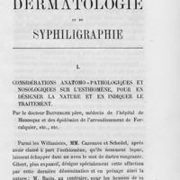 0081 - Page 81 - Considérations anatomo-pathologiques et nosologiques sur l'esthiomène, pour en désigner la nature et en indiquer le traitement