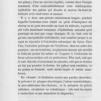 0330 - Page 330 - Notes de dermatologie et de syphiligraphie par le Dr Adrien Charpy. 2° Du favus miliaire / 3° Histoire naturelle des parasites végétaux