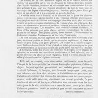 0699 - Page 680 - Revue de dermatologie française. Note sur un cas d'herpès phlycténoïde de la face, avec gangrène des muqueuses buccale et pharyngée, par MM. H. Hallopeau (Société médicale des hôpitaux, 10 mars 1882) / Décoloration rapide de la chevelure dans le cours de violentes névralgies du cuir chevelu, par Raymond (Revue de médecine, septembre 1882)
