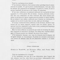 0791 - Page 772 - Revue de syphiligraphie étrangère. Influence des eaux sulfureuses dans le traitement de la syphilis, par le Dr P. Spillmann. (Comptes rendus de la Société de médecine de Nancy, 1882) / Syphilis héréditaire. Syphilis et Rachitisme, par Kassowitz (Wien. Med. Presse)