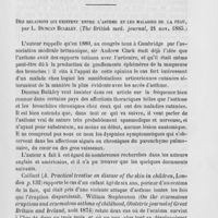 0127 - Page 123 - Revue de dermatologie. Des relations qui existent entre l'asthme et les maladies de la peau, par L. Duncan Bulkley. (The British med. journal, 21 nov. 1885)