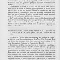 0196 - Page 192 - Revue de syphiligraphie. Leucoderme syphilitique, par Alex. Haslund. (Nordiskt medicinskt arkiv, 1885) / Observations sur les rapports de la phthisie et de la pneumonie avec la syphilis, par W. H. Porter. (New York med. journal, 1er août 1885)