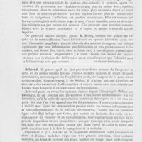 0480 - Page 468 - Revue de dermatologie. Maladies du cuir chevelu et des poils. L. Brocq. — Des folliculites et des périfolliculites décalvantes. (Bulletin de la Société médicale des hôpitaux, 1888) / Behrend. — Ueber die klinischen Grenzen der Alopecia areata. (Berl. Klin. Wochensehr, 1887)