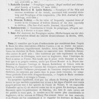 0923 - Page 911 - Revue de dermatologie. Dermatite herpétiforme. — Pemphigus. Unna. — Ueber die Duhringsche Krankheil und eine neue Form derselben. (Monatshefte f. Prakt. Dermatologie 1889)